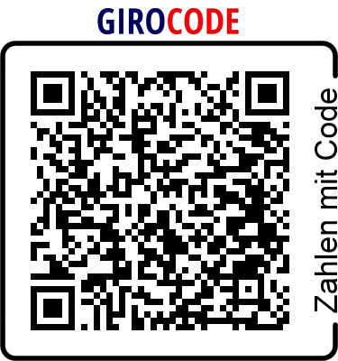 QR-Code mit den Kontodaten (Girocode)